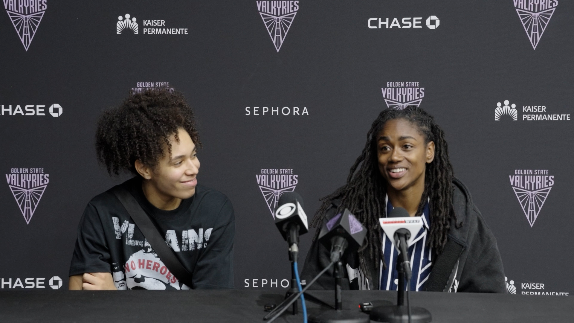 Janelle Salaün and Tiffany Hayes 2025 Season Exit Interview